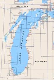 Themapstore Noaa Charts Great Lakes Lake Michigan Chart