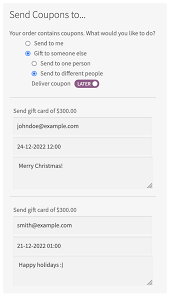 sell gift cards in woocommerce
