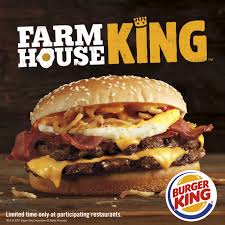 burger king s new farmhouse king burger