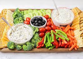how to make an easy veggie tray