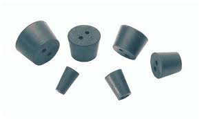 Fisherbrand Two Hole Rubber Stoppers Size 2 5mm Hole Size
