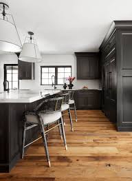 black and white kitchen renovation