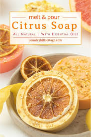 citrus soap recipe easy homemade melt