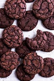 fudgy chocolate brownie cookies