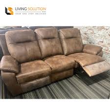 alexia premium saddle leather recliner