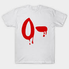 abo rh blood groups t shirt