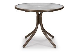 Telescope Glass Top Table 36 Round