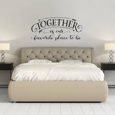 Bedroom Wall Decal Quote