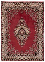 kerman persian rug red 324 x 237 cm