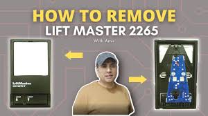 garage door opener removing tricks