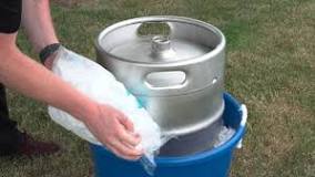 How do you keep a keg cold?