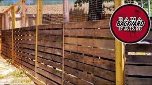 strongest diy pallet fence easy to