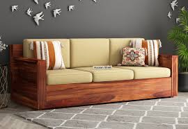 which materials of 3 seater sofa do you