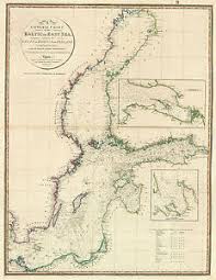 Details About 1803 Nautical Chart Coast Coastal Survey Map Baltic Sea Vintage History Poster