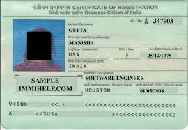 sle oci card india registration