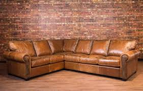 leather sectional rhf