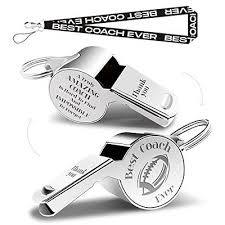 lanyard coach whistle football gifts