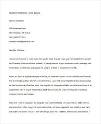 character reference letter 9 word