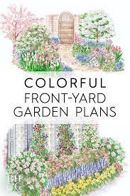 14 front yard garden plans that are