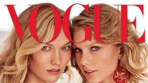 taylor swift and karlie kloss vogue