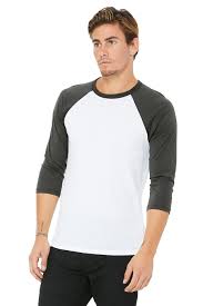 Wholesale Baseball Tees 3 Quarter Sleeve Shirts Custom