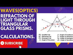 Triangular Glass Prisms Calculations