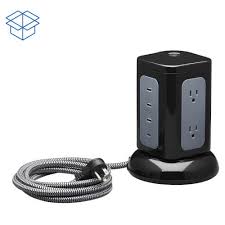 Tower Surge Protector 6 4 Usb