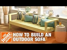 Diy Patio Furniture Outdoor Sofa The