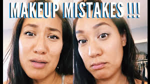 doing wrong with your makeup
