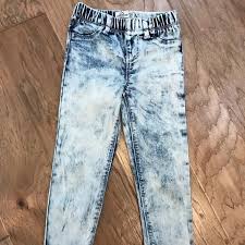 Girls Acid Wash Jean Jeggins Jordache Brand Us Size 4t Jean