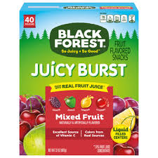 fruity medleys mixed fruit juicy center