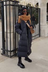 Winter Outfits Warm Long Puffer Coat