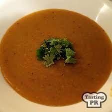 tasty sopa de platano plantain soup