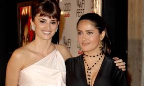 Signed by an agent at the age of 15, she made her acting debut at 16 on television, and her feature film debut the following year in jamón jamón (1992). Salma Hayek And Penelope Cruz Wow In White Swimsuits And Fans Go Wild Hello