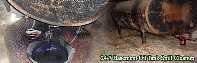 Leaking Basement Oil Tank Cleanup