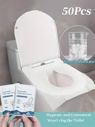 50pcs Paper Toilet Seat Cover