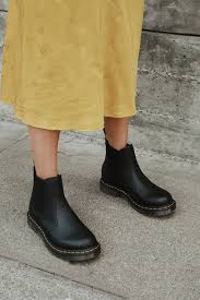 Great savings free delivery / collection on many items. Dr Martens 2976 Black Nappa Leather Chelsea Boots Cool Boots Lulus