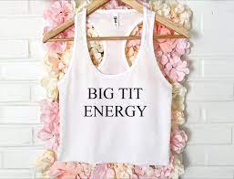 Big Tit Energy Women's Crop Tank Xs-2xl - Etsy