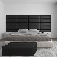 Wall Mounted Headboard Faux Leather