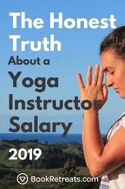 yoga instructor salary