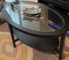 Ikea Malmsta Coffee Table With Glass