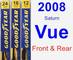 2008 saturn vue wiper blade set kit