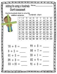 Using A Hundreds Chart To Add Worksheets Teaching