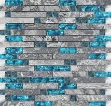 Glass Backsplash Tile Gray
