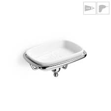 Wall Mounted Ceramic Soap Dish With