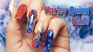 harley quinn nails 31 days of