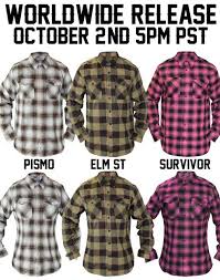 New Colorways From Dixxon Flannel Co Flannel Tops Women