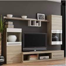 led mdf living room furniture tv wall