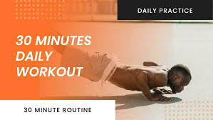 orange minimalist daily workout routine