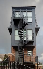 Outdoor Spiral Staircase Designs To